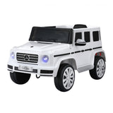 Kids Ride On Car Licensed G500 Electric Toys Horn Remote 12V White