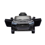 Kids Ride On Car 12V Licensed Ford Electric Toy with Remote Control Horn Music 97x61cm Black