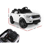 Kids Electric 12v Sports Ride-On Kids Car - White