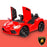 ROVO KIDS Lamborghini Inspired Ride-On Car, Remote Control, Battery Charger, Red