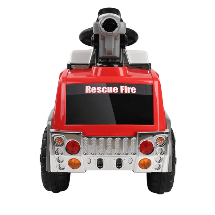 Red Fire Truck Rescue 6v Ride-on Kids Car