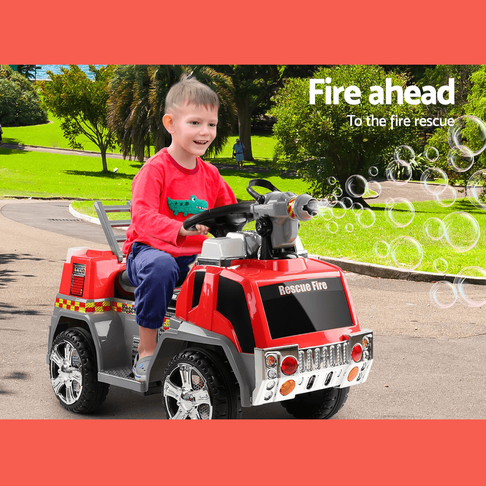 Kids ride on fire engine deals