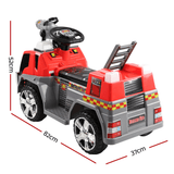 Red Fire Truck Rescue 6v Ride-on Kids Car