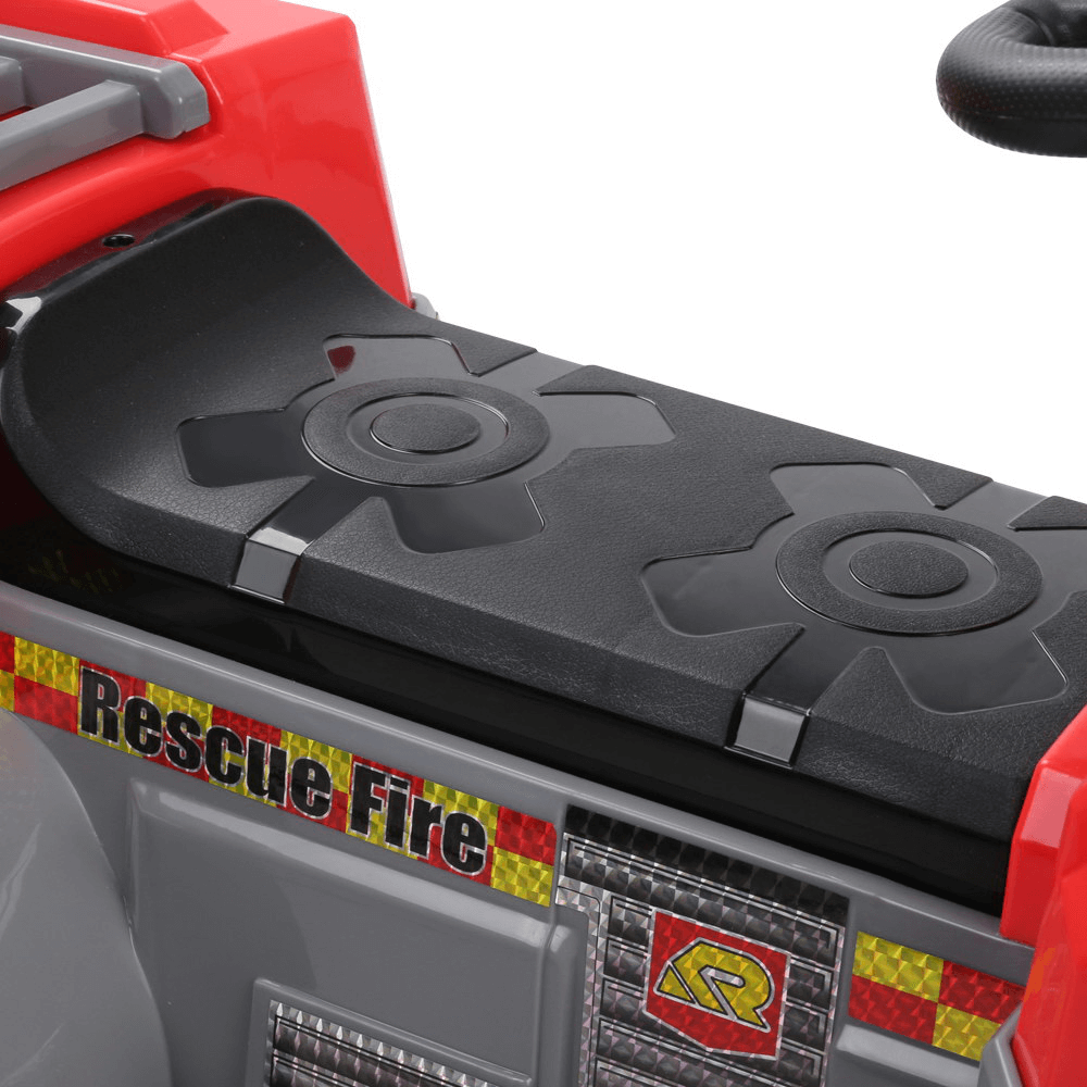 Red Fire Truck Rescue 6v Ride-on Kids Car