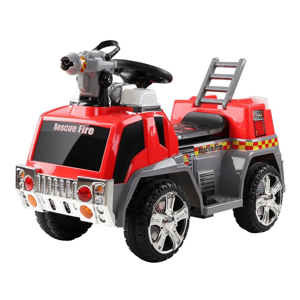 Red Fire Truck Rescue 6v Ride on Kids Car Kids Car Sales