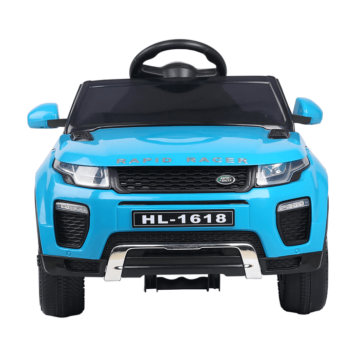 Rigo Kids Electric 12v Ride-On Kids Car with Remote - Blue