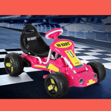 Rigo Kids Pedal Go Kart Ride On Toys Racing Car Plastic Tyre Pink