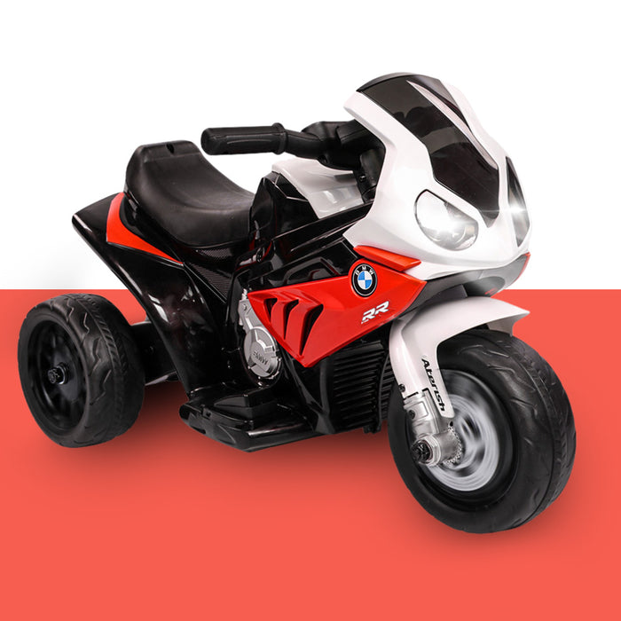 Rovo Kids Licensed BMW S1000RR Ride On Motorbike with Battery and Charger, Red
