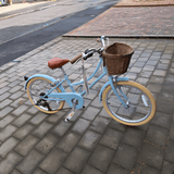 RoyalBaby 18-inch Vintage Style Kids Bike - Macaron Blue