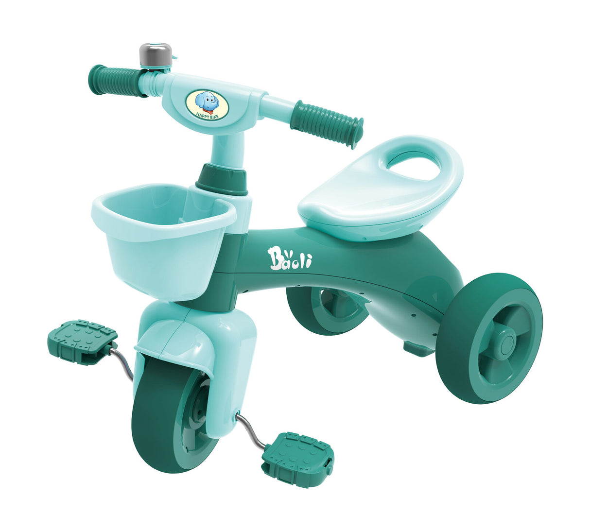 Gem Toys Kids Pedal Tricycle - Green