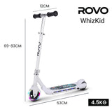 Rovo Kids WhizKid 22V Electric Scooter for Kids - White