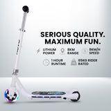 Rovo Kids WhizKid 22V Electric Scooter for Kids - White