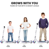 Rovo Kids WhizKid 22V Electric Scooter for Kids - White