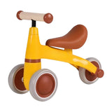 GOMINIMO 3 Wheels Carbon Steel Baby Balance Bike - Yellow