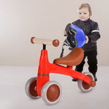 GOMINIMO 3 Wheels Carbon Steel Baby Balance Bike - Red