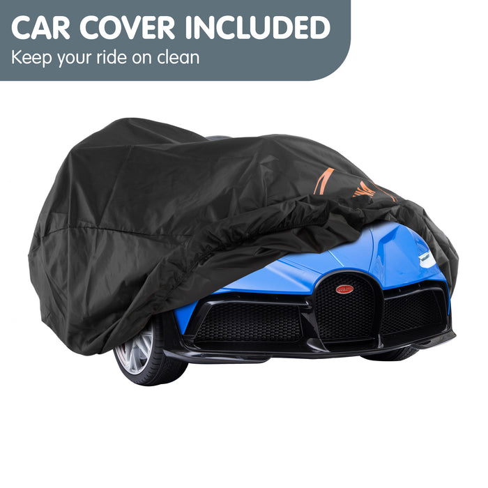Kahuna Licensed Bugatti Divo Kids Electric Ride On Car - Blue