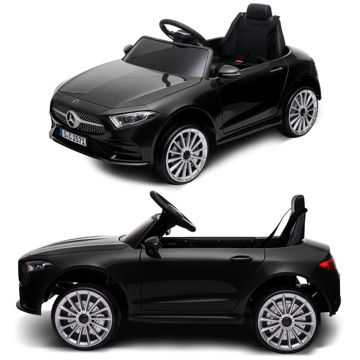 Kahuna Mercedes Benz CLS 350 Kids Electric Ride On Car with Remote Control - Black