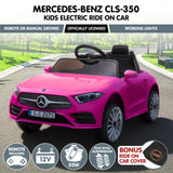 Kahuna Mercedes Benz CLS 350 Kids Electric Ride On Car with Remote Control - Pink