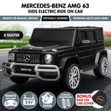 Kahuna Mercedes Benz AMG G63 Kids Electric Two Seater Ride On Car with Remote Control