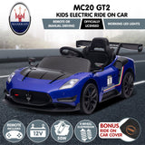 Kahuna Maserati MC20 GT2 Licensed Electric Kids Ride On Race Car Blue