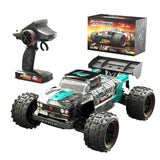 Off-road Remote Control Car - Electric 4wd Alloy Bigfoot - Red