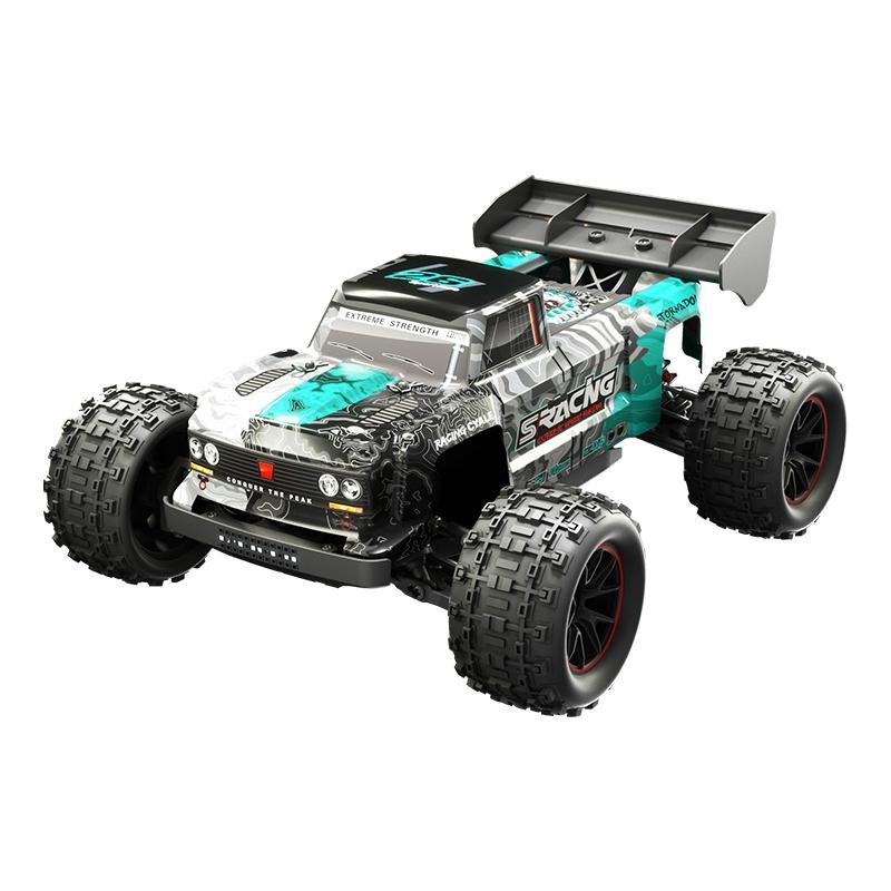 Off-road Remote Control Car - Electric 4wd Alloy Bigfoot - Green