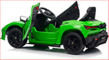 Lamborghini Revuelto Licensed Ride on 12V Remote Control Power Battery Car With Scissor door – Green