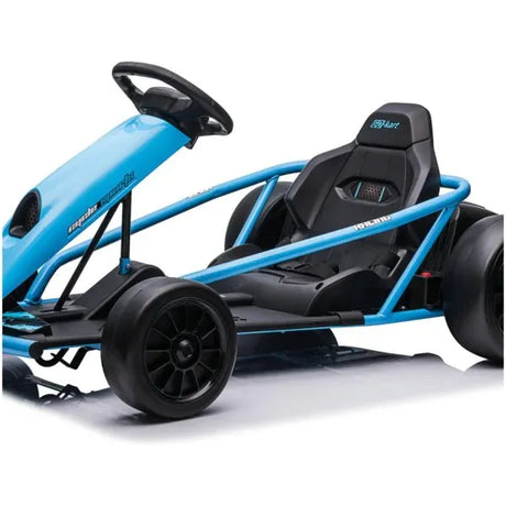 24V Go Kart for kids with Drift Function – Blue