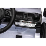 12V Kids Electric Ride On Jeep – White
