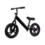 New Aim Lightweight Steel Kids Ride On Balance Bike - Black