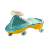 Howawa Italian Design Glide & Twist Kids Ride On Car - Green Yellow