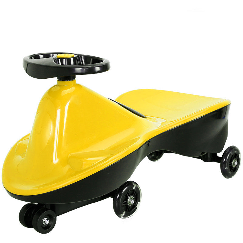 Howawa Italian Design Glide & Twist Kids Ride On Car - Yellow