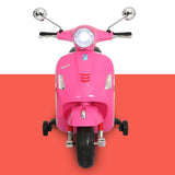 Vespa Licensed GTS Kids Electric Ride-On Motorcycle - Pink