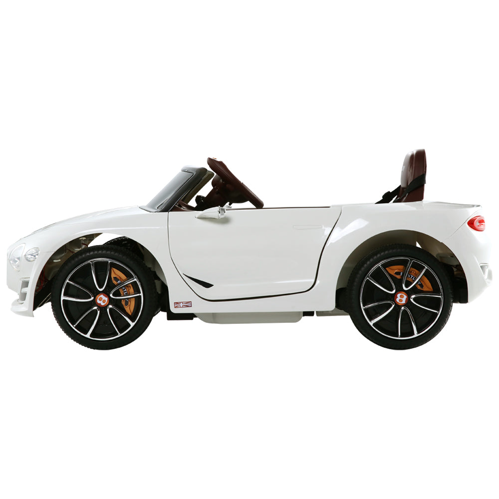 Bentley Style EXP12 Licensed 12v Electric Kids Ride On Car - White