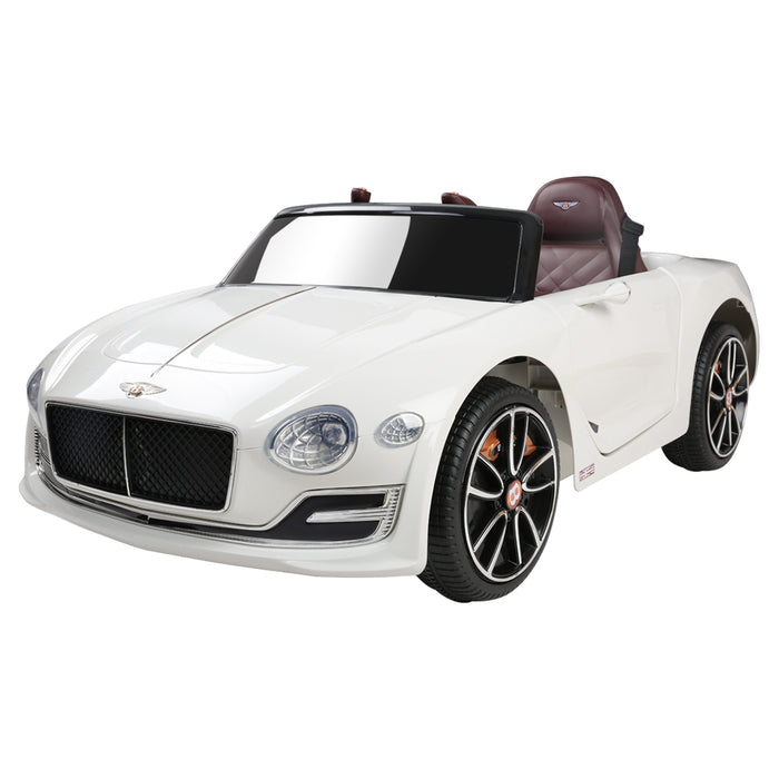 Bentley Style EXP12 Licensed 12v Electric Kids Ride On Car - White