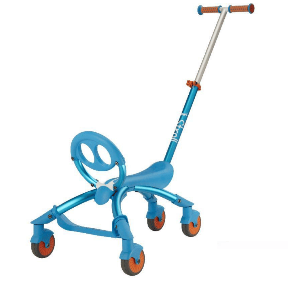 YBike YBike Pewi Stroll Push Kids Ride On/Walker - Blue YBYPIW8