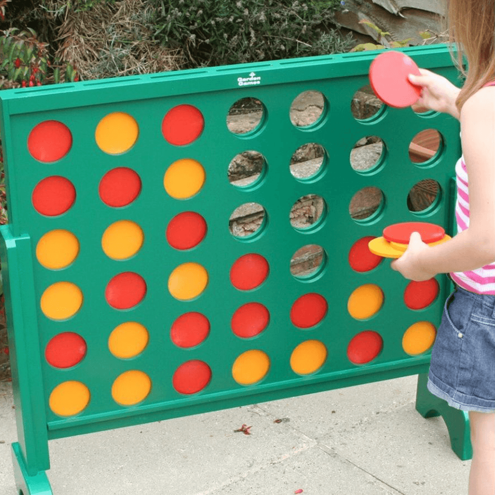 Yard Games Wooden Jumbo 4 Supersized Giant Connect 4 Style Game 73cm x 84cm YG0127