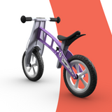 rear view of FirstBIKE Lightweight Basic Balance Bike No Brake - Violet