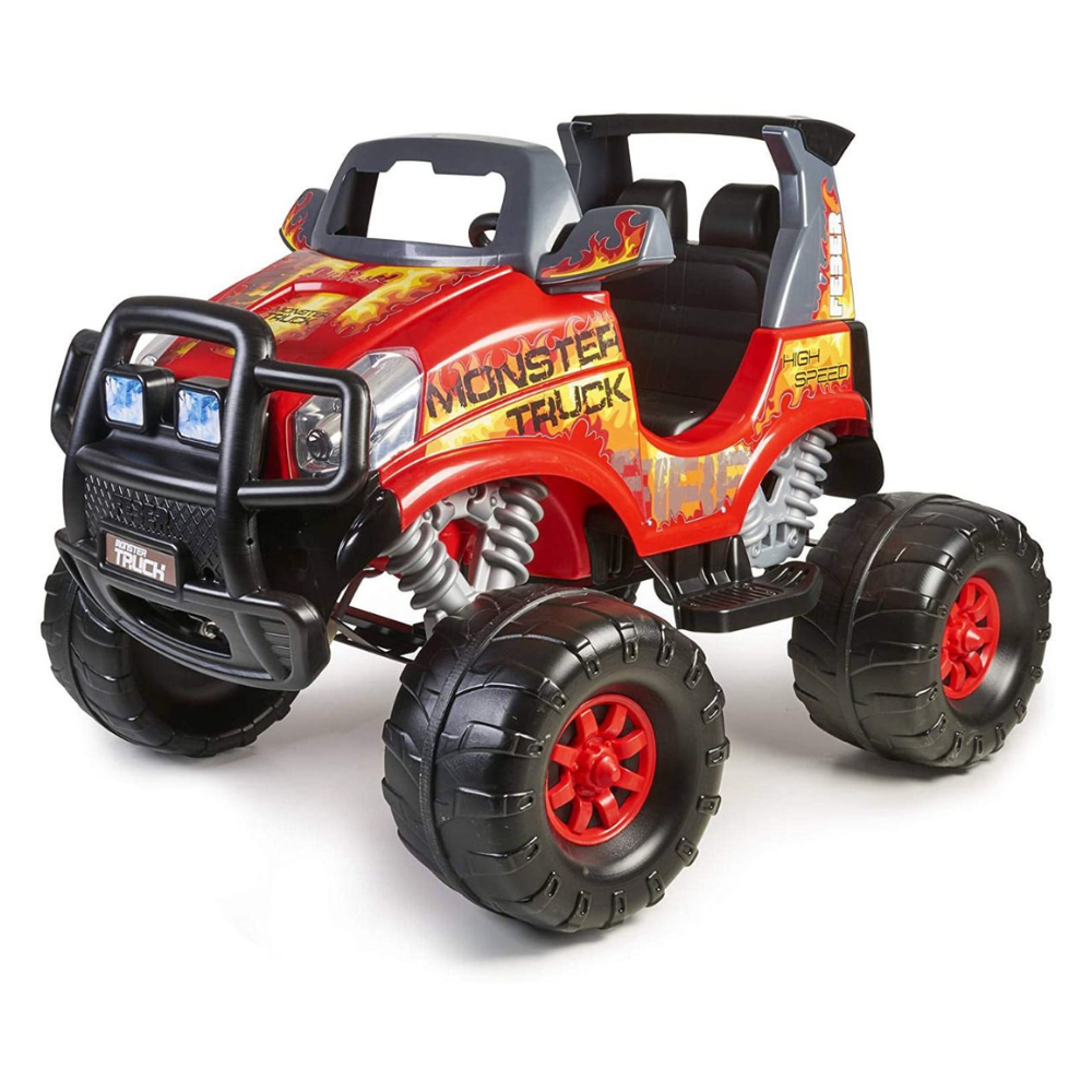 Feber Feber 12v Twin Seater Challenger Monster Truck Challenger Kids Ride-On YG4411