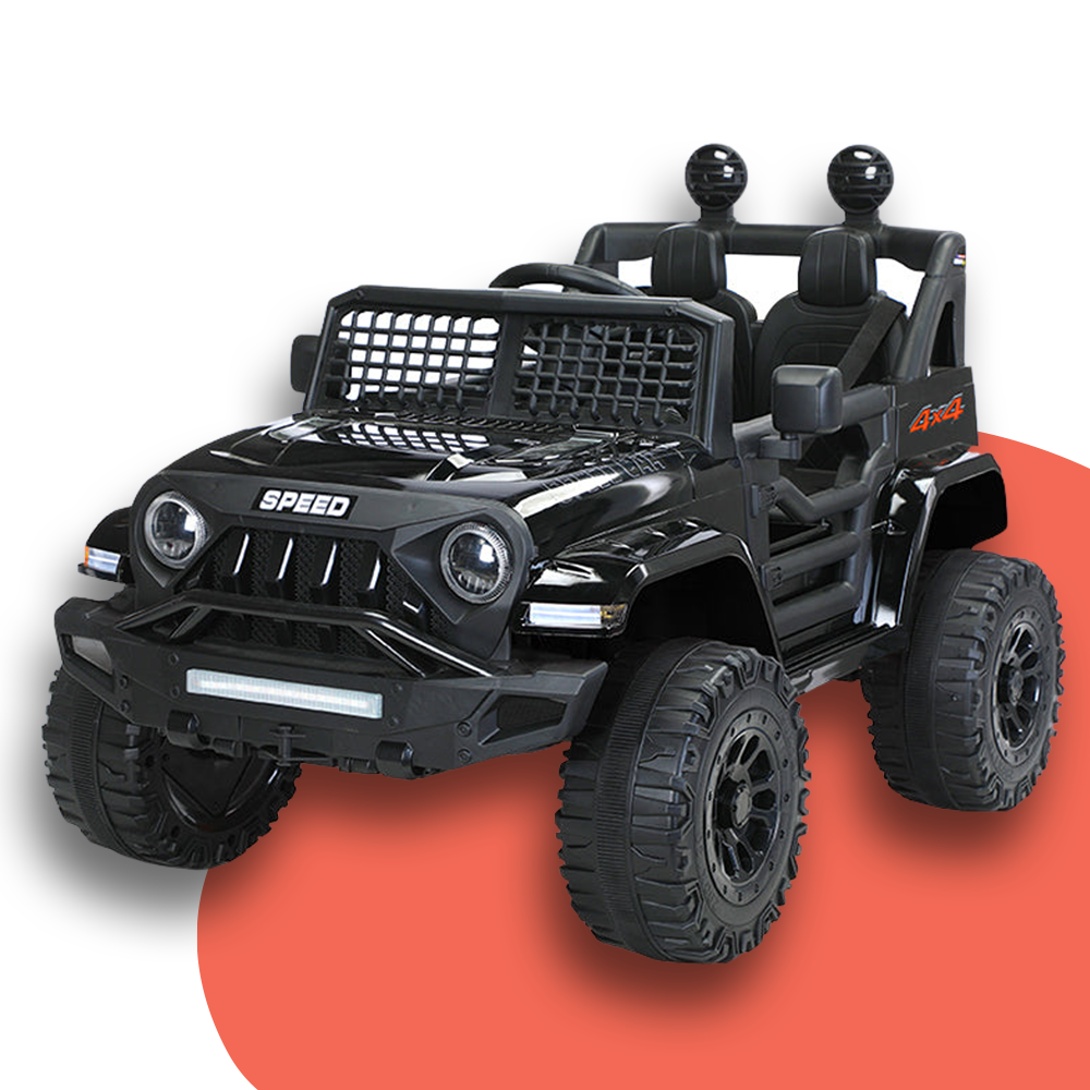 Black jeep 6v electric ride on shop