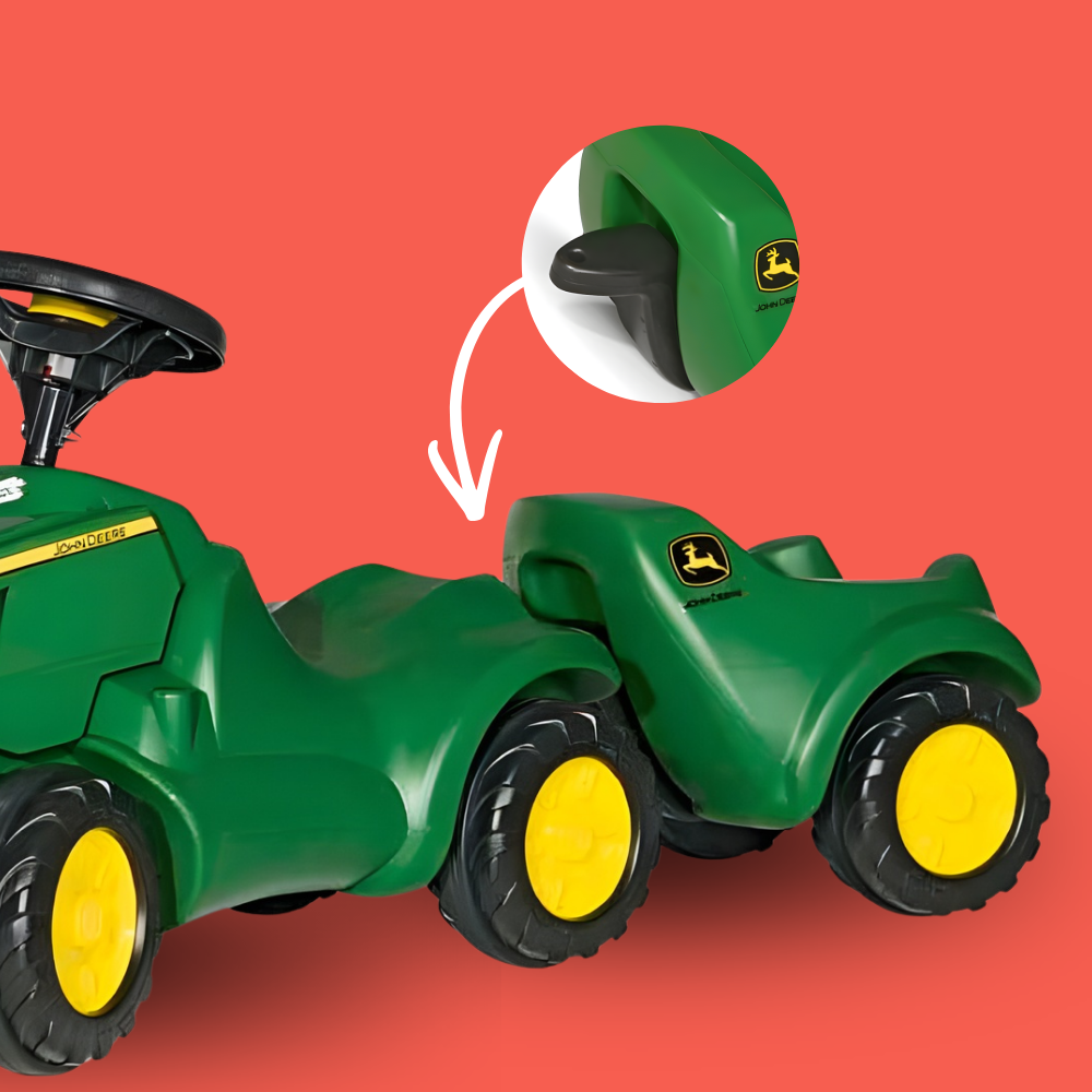 John Deere Rolly Minitrac 6150R Kids Push Ride On Car