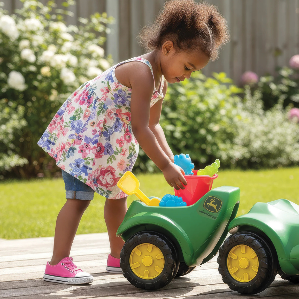 John Deere Rolly Minitrac 6150R Kids Push Ride On Car