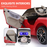 interior view of Kahuna Bentley Exp 12 Speed 6E Licensed Kids Ride On Electric Car Remote Control - Red