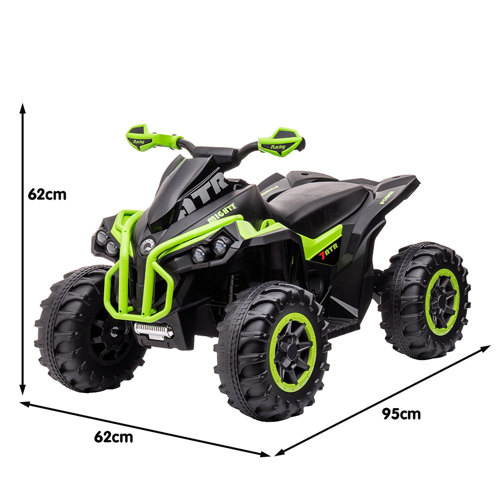 Kahuna GTS99 Kids Electric Ride On Quad Bike Toy ATV 50W Green Kids Car Sales