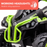 headlights of Kahuna GTS99 Kids Electric Ride On Quad Bike Toy ATV 50W - Green