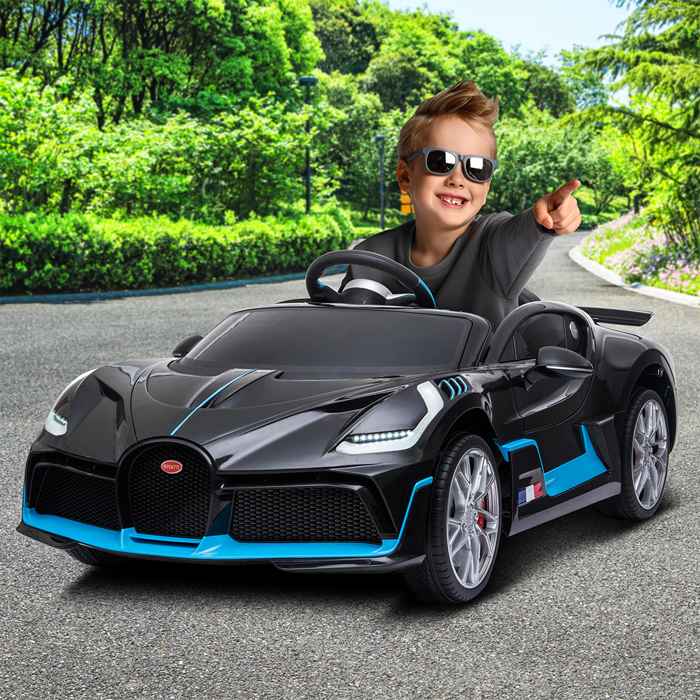 kid riding electric ride on car