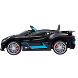 Kahuna Licensed Bugatti Divo Kids Electric Ride On Car - Black