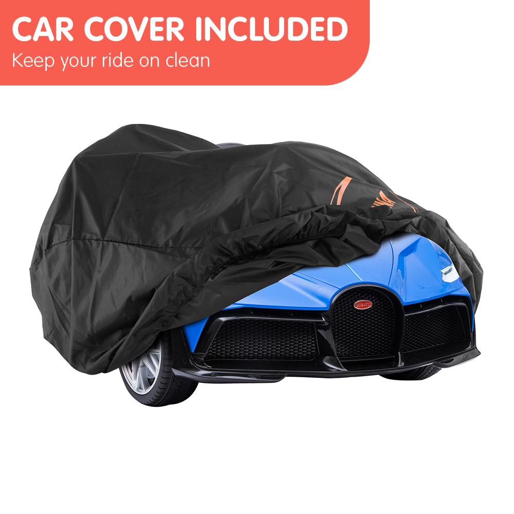 car cover of Kahuna Licensed Bugatti Divo Kids Electric Ride On Car - Blue