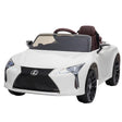 Kahuna Licensed Lexus Lc 500 Kids Electric Ride On Car - White