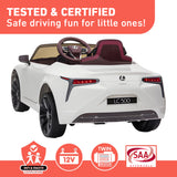 Kahuna Licensed Lexus Lc 500 Kids Electric Ride On Car - White